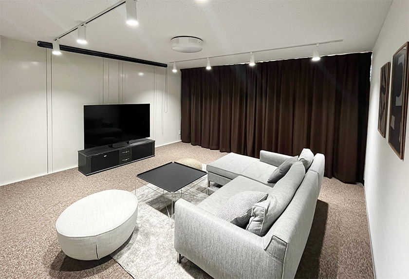 入間店レンタルスペース Livingの内観